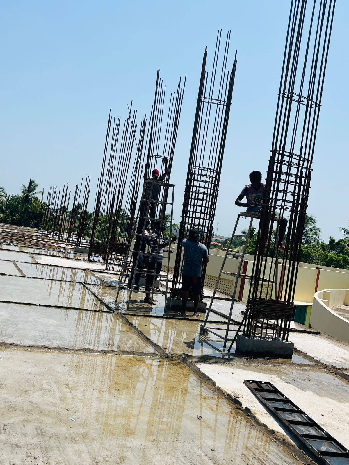 Construction of G+2 floors